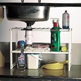 UNDERSINK SHELVES (002) - GAIN VALUABLE STORAGE SPACE IN YOUR KITCHEN INSTANTLY- REDUCED TO CLEAR.