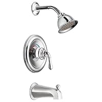 Moen T2449 Monticello Chrome Posi-Temp Tub/Shower (Valve Not Included)