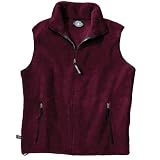 Men's Ridgeline Fleece Vest, Maroon