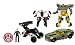 Hasbro Year 2010 Transformers Movie Series 3 "Dark of the Moon" Exclusive MechTech Human Alliance Series Robot Action Figure Set - AUTOBOT DAREDEVIL SQUAD with 6 Inch Tall Deluxe BUMBLEBEE (Vehicle Mode: Camaro Concept) and 4 Inch Tall Scout Class BACKFIRE (Vehicle Mode: Trike) Plus Sam Witwicky Minifigure and Autobot Alliance Patch_s-2
