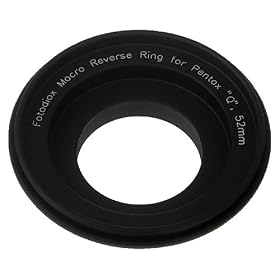 Fotodiox Macro Reverse Ring - 52mm Filter Thread for Pentax Q Mirrorless Camera