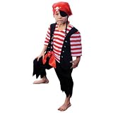 Jr. Pirate with Pirate Bandanna Costume