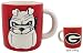 Georgia Embossed Mascot Logo Mug