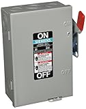 UPC 783643335240 product image for SIEMENS GF221NU 30 Amp, 2 Pole, 240-Volt, Cartridge Fused, General Duty, W/N Ind | upcitemdb.com