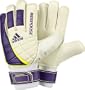 Adidas Response Training - Torwarthandschuhe - Wei�-Lila - Gr. 7,5