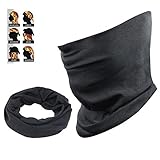 Tinxs® Neck Warmer Lightweight Summer Neck Tube Balaclava Scarf Snood Ski Hat Cycling Motorbike Motorcycle Mask