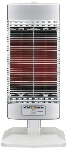 コロナ(CORONA) 遠赤外線電気ストーブ「コアヒート」(省エネセンサー搭載) シルバー DH-1111R(S)