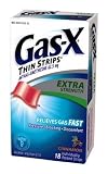 Gas X Thin Strips Antigas, Extra Strength, Cinnamon Flavored Strips, 18 strips