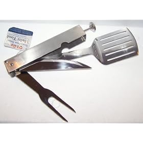 Q2Go Stainless Steel 4 In 1 Grilling Multi Tool by 