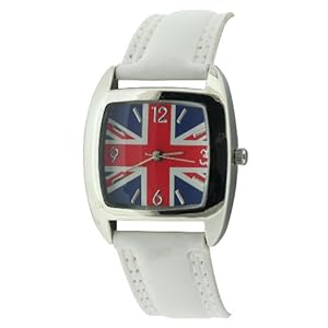 Montre Mixte avec le drapeau anglais Montre Mixte avec le drapeau anglais