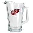 Detroit Red Wings NHL 60oz Glass Pitcher - Primary Logo by Great American Products