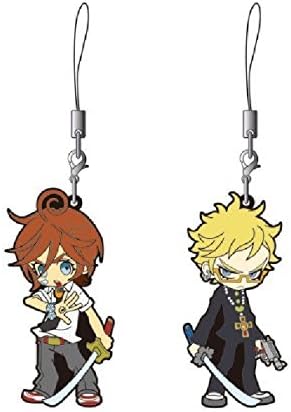 ZONE00 chibi zero Rubber Strap Key Chain kujyou&amp;simanSet