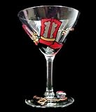 Blazing Boots Design - Hand Painted - Grande Martini - 10 oz.