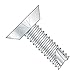12-24 x 1" Type 23 Thread Cutting Screws/Phillips/Flat Undercut Head/Steel/Zinc (Carton: 3,000 pcs)