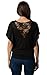 STANZINO WOMEN'S SLIM SOFT SUMMER CASUAL ROUND NECK DOLMAN TOP BLOUSE SHIRT