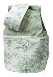 Hoohobbers Personalized Diaper Bag Backpack Personalized Diaper Bag Backpack in Etoile Green Customize: Yes, Personalization: Embroidered - Two Words