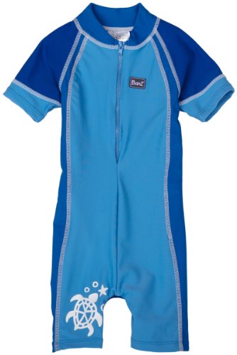 Baby Banz One Piece Sun Protection Swimsuit, Blue, Size 2