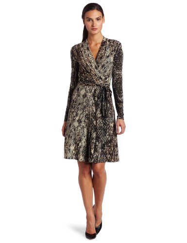Jones New York Women's Matte Jersey Wrap Dress Jones New York Women's Matte Jersey Wrap Dress