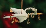 Patience Brewster Krinkles 12 Days of Christmas 5 Golden Rings Ornament