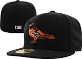 Baltimore Orioles Black Road Authentic 5950 On-Field Fitted Hat