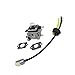 AISEN Pack of Carburetor Carb For Mantis Tiller 7222 7225 SV-5C/2 Engine A021001090 A021001091 A021001092