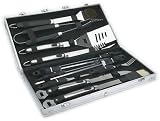 BBQ Tool Set 12 Pcs. Aluminium Case