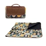 Picnic Time Sunshine Blanket 59X51in. Blanket w/ Waterproof Backing (Equinox)