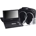 Audiovox D1988PK 9-Inch Slim Line Portable DVD Player with Bonus Headphones and Car Kit