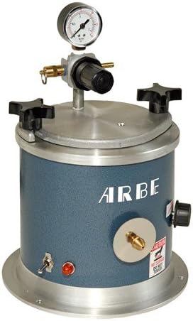 Mini Wax Injector Arbe Machine Size 1 1/3 Quart Tank Jewelry 110v For Compressor