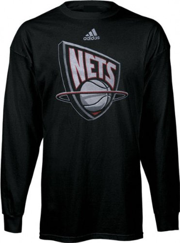 New Jersey Nets Toddler adidas Team Logo Long Sleeve Tee