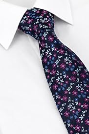 Machine Washable Floral Embroidered Tie