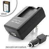 PRO SERIES AC & DC NIKON MH-23 Equivalent Battery Charger and NIKON EN-EL9  ....