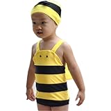 KSWIM-006 90cm・100cm・110cm・120cm・130cm キャップ付ピンクワンピース水着2点セット 子供用水着・子供水着・子供　水着・...