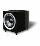 Pure Acoustics Noble Series 10-Inch Active Subwoofer (High-Gloss Black)