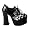 Blk Pu-Cheetah Fur