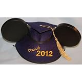 Mickey Mouse Ears Class of 2012 Graduation Hat