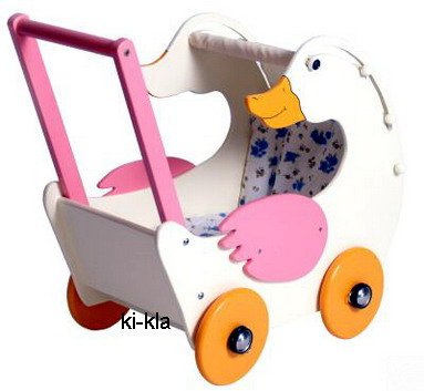 Childrens Toyshop  Toys : Gerda Goose doll's pram