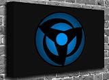 Animated Anime Naruto Sharingan Poster Art Picture Roll Canvas (UNFRAMED) Size:40 x 26 (101 x 66 cm Approx)