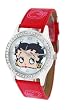 Betty Boop Womens Leather Strap Watch #BB-W442B