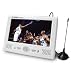 iVIEW iVIEW-780PTV Portable 7-Inch Digital LCD TV, White