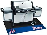 Atlanta Braves BBQ Grill Mat