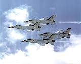 Thunderbirds (In Sky) Art Poster Print - 13x19