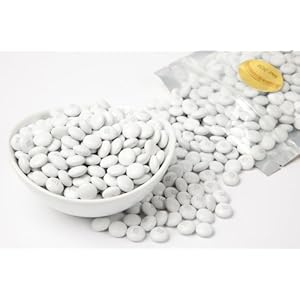 White Milk Chocolate M&M's Candy (1 Pound Bag)