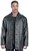 3/4 Length Mens Classic Leather Coats - Color : black - Size : Large