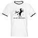 Rearing Horse 'Stunts' Ringer T