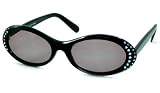 Calabria Readers SUN Readers (Women) Reading Glasses - Crystal Dazzles - 708 Black