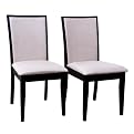 Set of 2 Quebec Chairs - Black