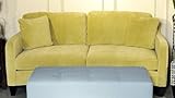 Hi-Style Loveseat in Montego Citrus Finish