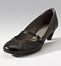FootgloveÃ¢âÂ¢ Leather Buckle Court Shoes