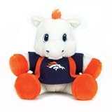 Pack of 2 NFL Denver Broncos Stuffed Toy Plush Mascots 9"